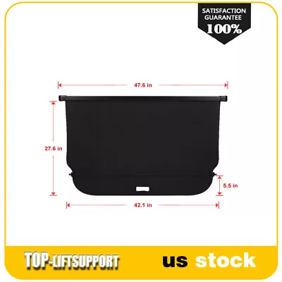 Rear Cargo Security Trunk Cover Retractable Fits 2024 Subaru Crosstrek Impreza • $61.99