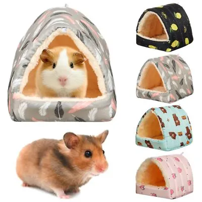 £7.73 • Buy Winter Guinea Pig Nest Warm Mat Small Animal Sleeping Bed Hamster House