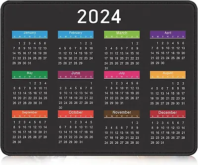 2024 Calendar Mousepad Game Seam Mousepad Computer Accessories Mousepad Offic • $9.40