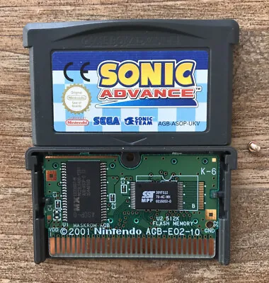 Sonic Advance Nintendo Gameboy Advance Game GENUINE! • £15.45