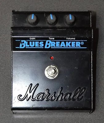 Mick Ronson Owned Original Marshall Blues Breaker Mk1 Overdrive Effect Pedal – U • $1199.99