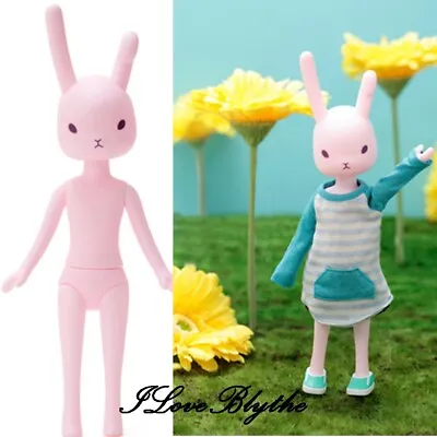 Petworks Sekiguchi Odeco Nikki Body 20cm Rabbit Bunny Doll Usaggie 002 Pink NUDE • $99.99