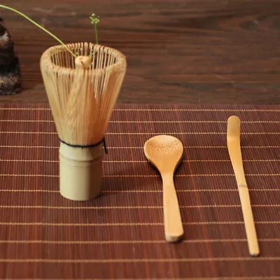 Traditional Japanese Matcha Tea Making Kit With Bamboo Whisk • $13.54