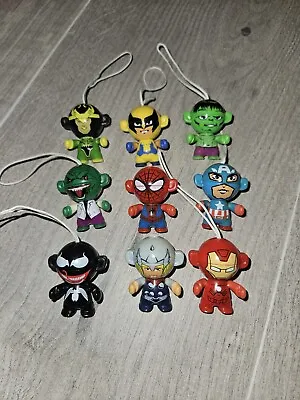 Kinder Surprise Egg Toys Marvel Twist Head X 9 Twistheads Superhero Villians  • £7.99