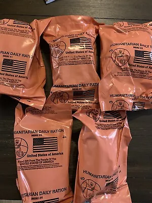 MRE Meals Ready To Eat Humanitarian Daily Rations 12/2023 Inspection • $6