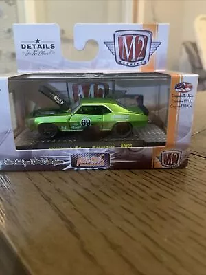 M2 Machines 1969 Camaro SsRs 396 Satin Green • $9.99