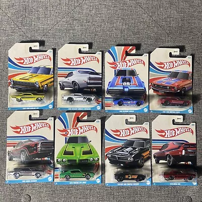 2023 Hot Wheels American Muscle Complete Set Of 8 • $29.99