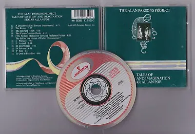 £4.99 • Buy Alan Parsons Project - Tales Of Mystery And Imagination , Cd   [ Mercury ]