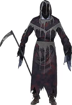 Smiffys Grim Reaper Costume Fancy Dress Mens X-Large • £10