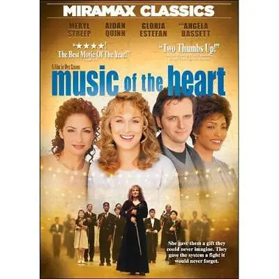Music Of The Heart - DVD - VERY GOOD • $5.30