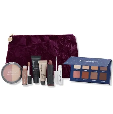 Ulta 8Pc Makeup GIFT SET Eye Shadow Palette Highlighter Primer Lip Oil Brow More • $18.45