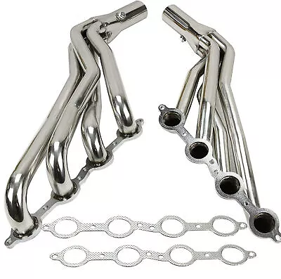 New Long Tube Headers Swaps 1 7/8  For 60-98 Chevy GMC C1500 LS1 LS2 LS3 LS6 • $225