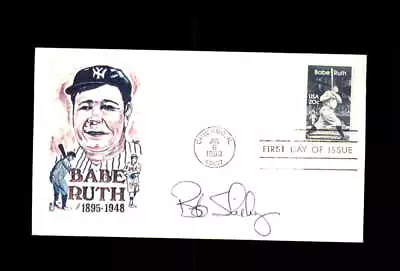 Bob Shirley Signed 1983 FDC Babe Ruth Cache New York Yankees Autograph • $14