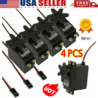 4PCS High Torque Standard Servos For Futaba S3003 RC Car Plane Boat Helicopter • $17.94