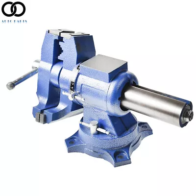 6 Inch Heavy Duty Multi-purpose Rotating Bench Vise Swival 360 Degree • $90.12