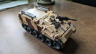 Mega Blocks Lego Sherman M2A3 Tank - No Box - No Instructions • $28