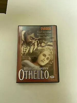 Kino On Video DVD Classic Silent Drama William Shakespeare's OTHELLO German • $9.99