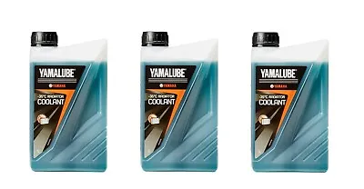 $79.99 • Buy Yamaha Genuine Yamalube Coolant Blue 1 Litre YMD-65049-00-84 *** TRIPLE PACK ***