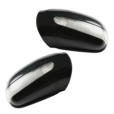 1 Pair Door Mirror Housing Cover Fits For Mercedes Benz W220 W215 S320 S430 New • $73.43