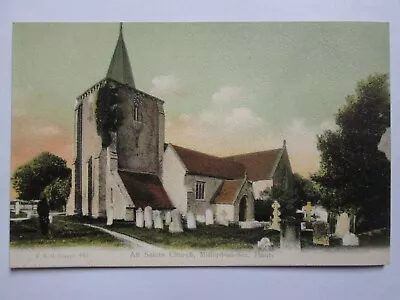 All Saints Church Milford On Sea Hampshire Vintage Postcard L18 • £3.99