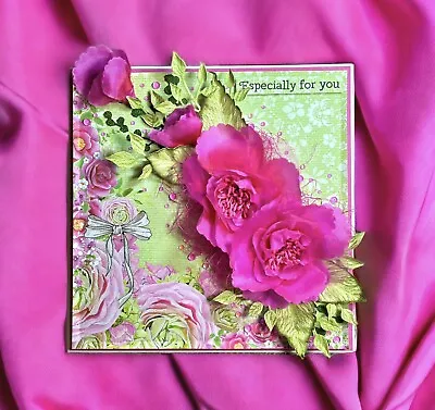 £13.50 • Buy Birthday Card Female, Luxury Boxed Floral 3D Greetings Card.