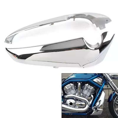 $97.77 • Buy Radiator Side Covers Shrouds Fit Harley Davidson V Rod VROD VRSC 2001-Up Chrome
