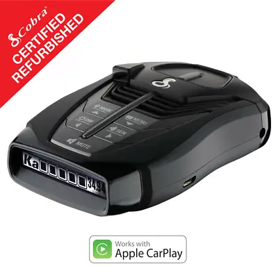 Cobra RAD 480i Radar/Laser Detector Updateable BLUETOOTH Certified Refurbished • $99.99