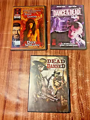 Masters Of Horror DVD Movie Lot Dance Of The Dead The Damned John Landis Horror • $9.99