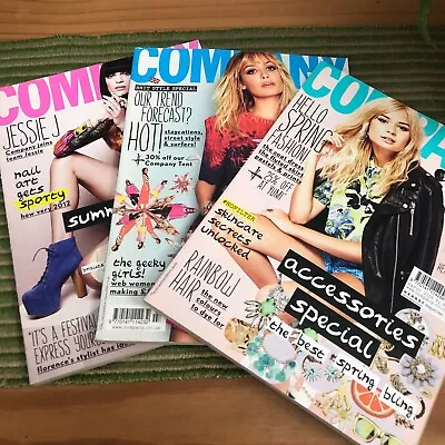 VINTAGE READING!!  3 UK Cosmopolitan Magazines - June & July 2012 &  Mar 2014 • $7.46