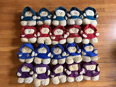 VINTAGE Chubbles Plush Lot Of 20 Red Purple Green Blue Tunic Toy UNTESTED 80s • $200