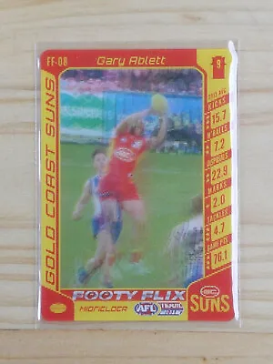 2016 AFL Teamcoach Footy Flix Card FF-08 Gary Ablett Gold Coast • $3