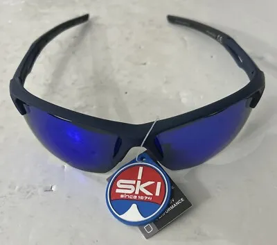 I Ski Polarized Backdraft Sunglasses Brand New W/tags Navy Blue FAST Shipping!! • $18.07