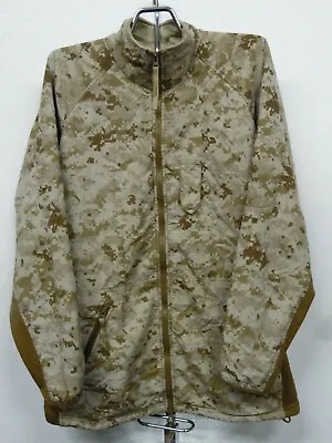 USMC  Improved Fleece B Prototype Desert Digitol MARPAT Jacket Med Reg • $195