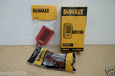 £127.80 • Buy Dewalt De0892 Detector De0730 Target Card & Glasses For Red Laser Line Levels