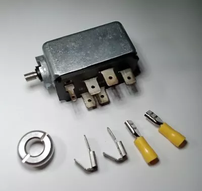 $28.65 • Buy Headlight Switch W/ 14mm Escutcheon & Terminals Vw T1 Bug T3 Ghia 1968-1970