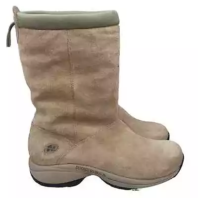 Merrell Women’s Prima Chill Tan Suede Pull On Winter Boot Size US 7.5 • $55
