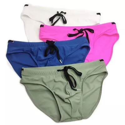 Male Swimsuits Boardshorts Beach Outdoor Swim Briefs Swimwear Beach Wear • £7.62