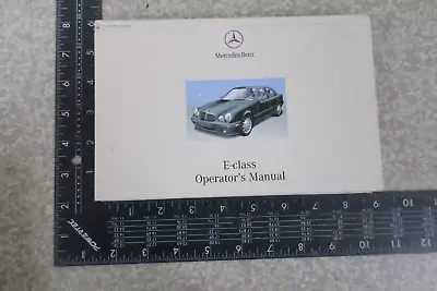 2001 01 Mercedes Benz E320 E430 E55 Amg E Owner's Manual Book Om514 • $14.48