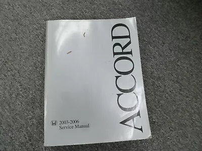 2005-2006 Honda Accord Coupe Sedan Shop Service Repair Manual LX SE EX 2.4L 3.0L • $181.30