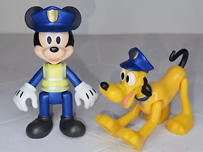 Disney Mickey Mouse Clubhouse Mickey Mouse & Pluto Policemen IMC Toys 3  • £8.95