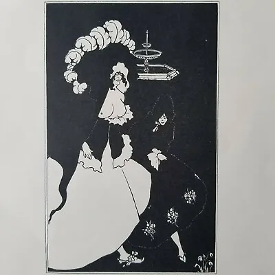 Aubrey Beardsley Messalina Vintage Book Print 8x11  • $14.99