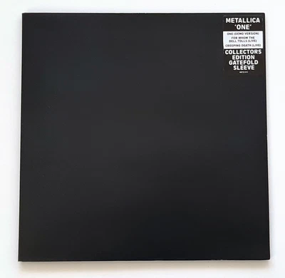 £22 • Buy Metallica - One - Vinyl 12  Single Collectors Edition With Gatefold Sleeve - VGC