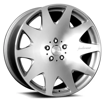 SET OF FOUR MRR WHEELS HR3 19x9.5 5x114.3 +40 SILVER MACHINE FACE • $1330