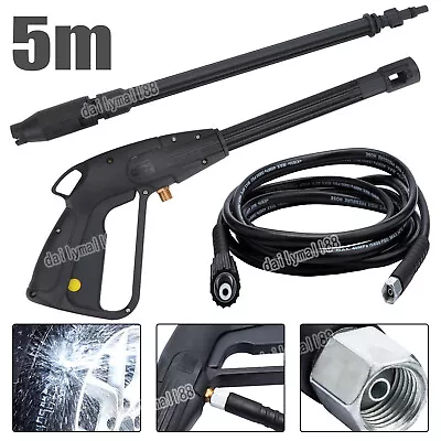 £19.99 • Buy High Pressure Spray Gun Water Washer Cleaner 5M Washing Hose For Karcher K2-K7