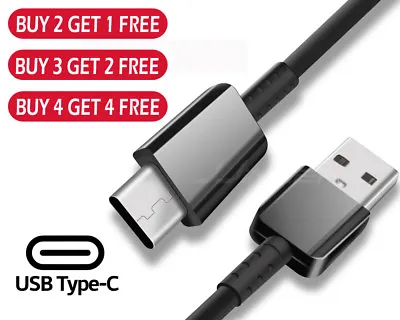 6FT USB C CABLE TYPE C To A FAST CHARGING DATA SYNC CHARGER CORD FOR SAMSUNG • $3.99