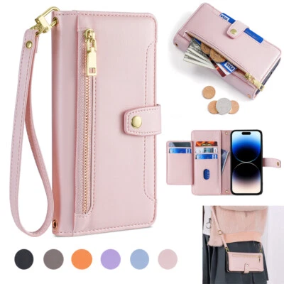 $20.04 • Buy For Oppo A57 A39 F3 Lite R9S A59 F1S A37 Luxury Leather Case Wallet Stand Cover 