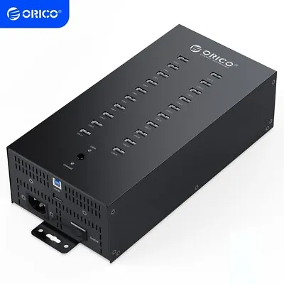 ORICO USB 2.0 Hub 20 Ports Mountable 150W Powered Industrial Grade USB 2.0 Hub • $74.99