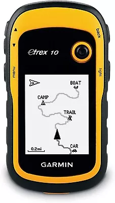 GARMIN ETREX 10 HANDHELD GPS NAVIGATOR Handheld GPS • $401.88