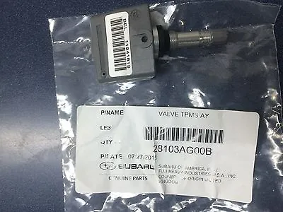 $48.49 • Buy Genuine Subaru TPMS Tire Pressure Sensor 28103AG00B Tribeca Legacy Outback OEM