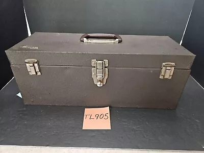 Vintage Kennedy #cs-19-527114 Brown Wrinkle Finish Cantilever Tray Toolbox(tl905 • $49.95